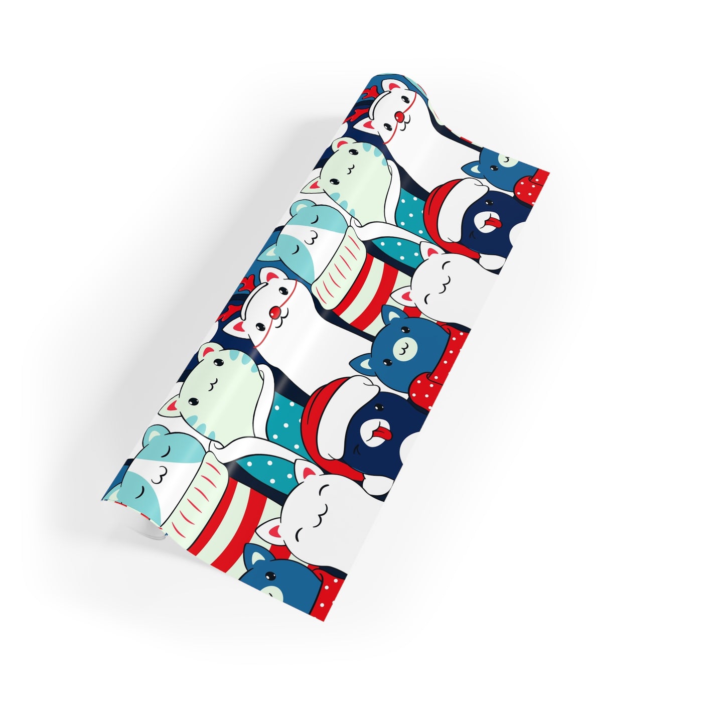 Kitten Cat Bliss Holiday Wrapping Paper